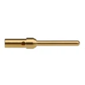 HARTING D-Sub Standard Series 1.04 mm Male Crimp Circular Connector Contact Gold over Nickel 18 AWG 09670003576