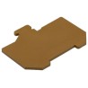 Weidmüller RSF Series Spring Loaded End Cover for Modular Terminal 0301420000
