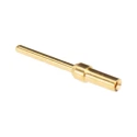 HARTING Male Crimp Circular Connector Contact, Contact Size 1.04 mm, Wire Size 22, 26 AWG, Gold Over Nickel 09670005576