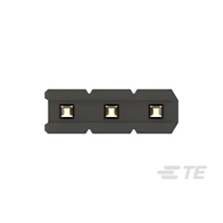 TE Connectivity AMPMODU Series Straight Through Hole Pin Header, 3 Contacts, 2 mm Pitch, 1 Row, Unshrouded 2355045-3