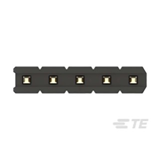 TE Connectivity AMPMODU Series Straight Through Hole Pin Header, 6 Contacts, 2 mm Pitch, 1 Row, Unshrouded 2355182-6