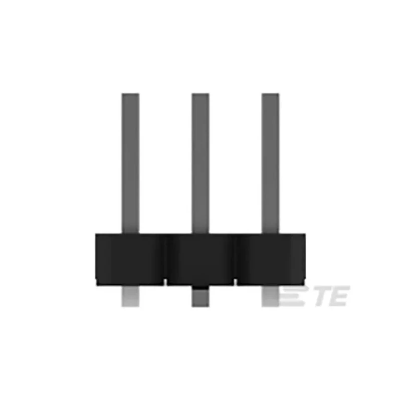 TE Connectivity AMPMODU Series Straight Surface Pin Header, 3 Contacts, 2 mm Pitch, 1 Row, Unshrouded 2842104-3