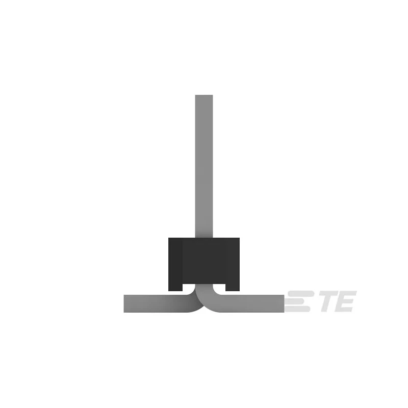 TE Connectivity AMPMODU Series Straight Surface Pin Header, 3 Contacts, 2 mm Pitch, 1 Row, Unshrouded 2842104-3