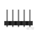 TE Connectivity AMPMODU Series Straight Surface Pin Header, 12 Contact, 2 mm Pitch, 2 Row, Unshrouded 2842142-6