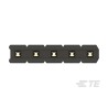 TE Connectivity AMPMODU Series Straight Through Hole Pin Header, 5 Contacts, 2 mm Pitch, 1 Row, Unshrouded 2355045-5