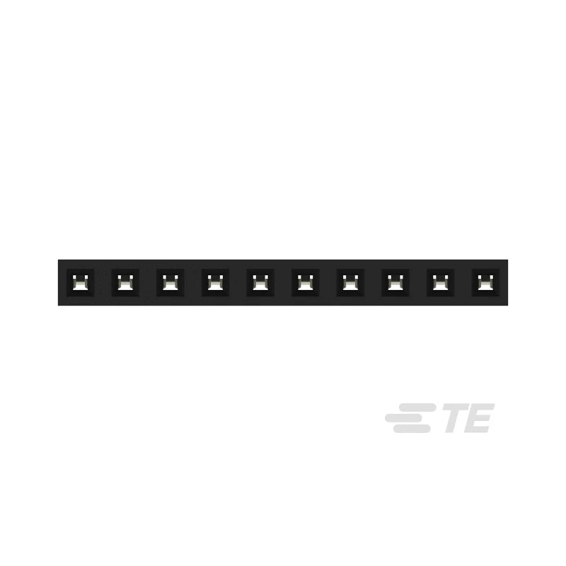 TE Connectivity AMPMODU Series Straight Through Hole PCB Socket, 10-Contact, 1 Row, 2 mm Pitch, 12A, 650V 1-2314878-0