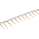 TE Connectivity AMPLIMITE HDP-20 Series Size 20 Male Crimp D-Sub Connector Contact Gold over Nickel Pin 24 AWG 66507-3