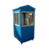 HDPE Low Cost Security Cabin 4x3.5x7.5 Feet