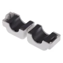 Wurth Elektronik Openable Split Core Ferrite Sleeve Diameter 27 mm Apertures 1, External Dimensions 20x44x55 mm 7427155