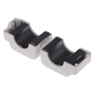 Wurth Elektronik Openable Split Core Ferrite Sleeve Diameter 27 mm Apertures 1, External Dimensions 20x44x55 mm 7427155