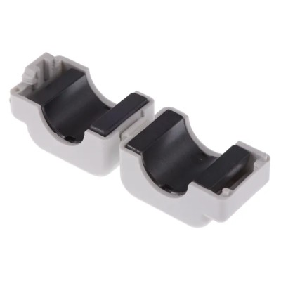 Wurth Elektronik Openable Split Core Ferrite Sleeve Diameter 27 mm Apertures 1, External Dimensions 20x44x55 mm 7427155