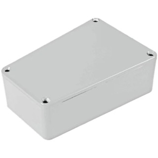 Hammond 1590 Series Die Cast Aluminium Grey Grey Lid Enclosure IP54 39.2 mm x 112 mm x 79 mm IP54 