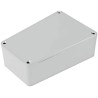 Hammond 1590 Series Die Cast Aluminium Grey Grey Lid Enclosure IP54 39.2 mm x 112 mm x 79 mm IP54
