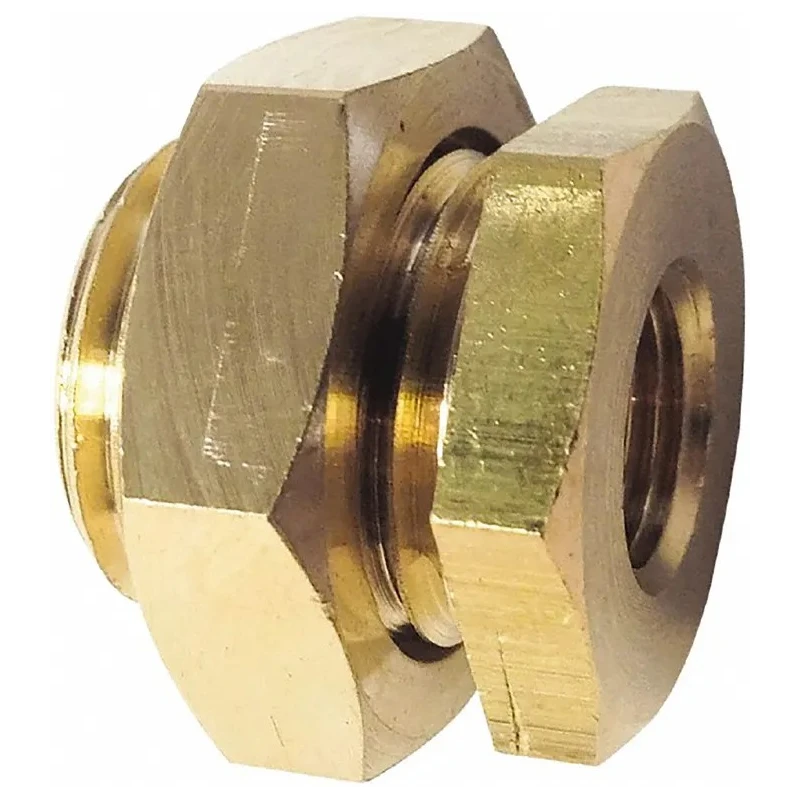 Legris Pneumatic Brass Pipe Bulkhead Fitting Threaded Female G 1/4 in to Male BSP G1/4 0117 00 13