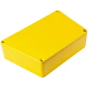 Hammond 1590 Series Yellow Lid Die Cast Aluminium Enclosure IP54 39 mm x 95 mm x 121.8 mm 1590TRPCYL