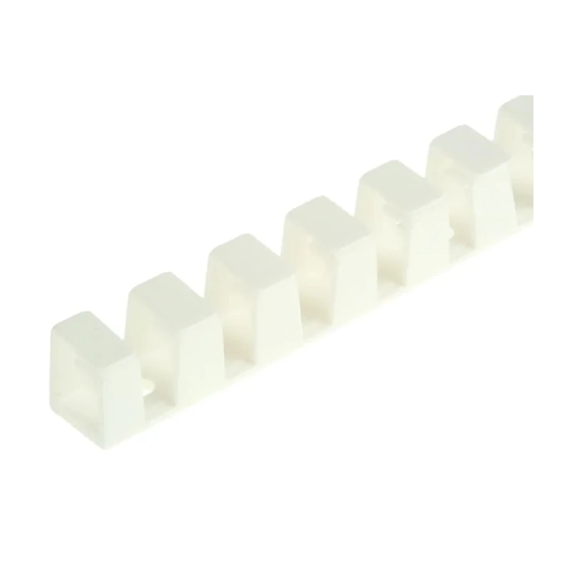 HellermannTyton Cable Trunking White Polypropylene Flexible Slot W11 mm x D13.5 mm x L500 mm Flex10