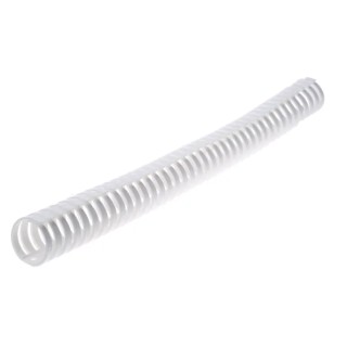 HellermannTyton HelaDuct Flex40 White Flexible Slot Cable Trunking W45 mm x D48 mm x L500 mm Polypropylene Flex40