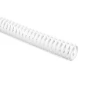 HellermannTyton HelaDuct Flex40 White Flexible Slot Cable Trunking W45 mm x D48 mm x L500 mm Polypropylene Flex40