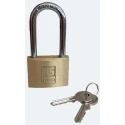 RS PRO Brass Stainless Steel Weatherproof Padlock Keyed Alike 7 mm Shackle 50mm Body 195-8249