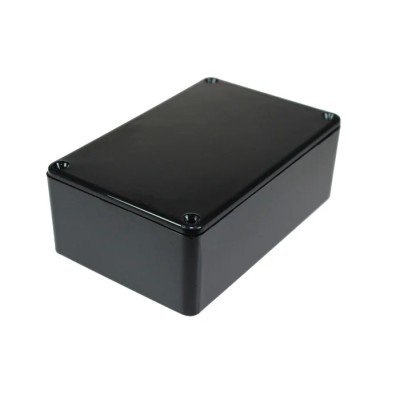 RS PRO ABS General Purpose Moulded Enclosure Black Lid IP54 27 mm x 75 mm x 49 mm 195-9102