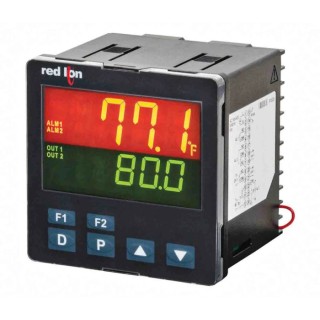 Red Lion PXU Panel Mount PID Temperature Controller 2 Input 2 Output Relay 240V DC PXU31AE0