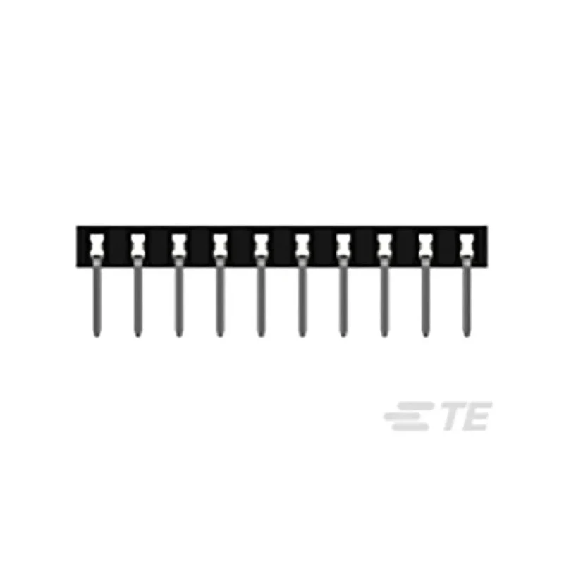 TE Connectivity AMPMODU Series Straight Through Hole PCB Socket, 10-Contact, 1 Row, 2 mm Pitch, 12A, 650V 1-2314936-0