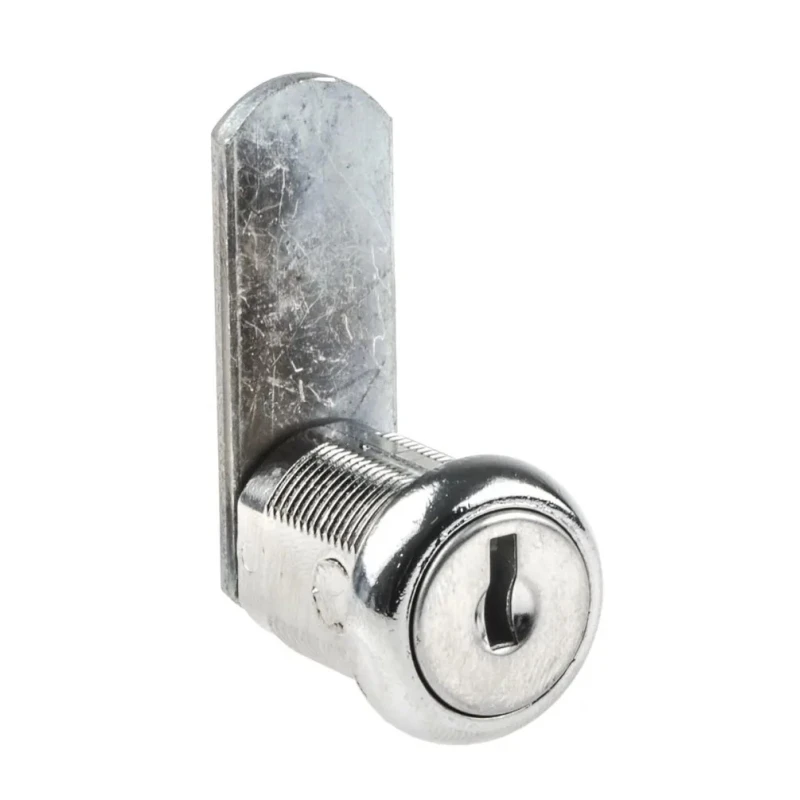 Euro-Locks a Lowe & Fletcher Group Company 20 mm Panel-to-Tongue Chrome Camlock 1336012