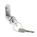 Euro-Locks a Lowe & Fletcher Group Company 20 mm Panel-to-Tongue Chrome Camlock 1336012
