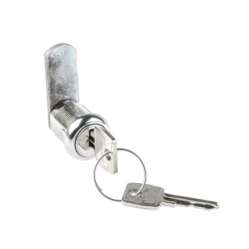 Euro-Locks a Lowe & Fletcher Group Company 20 mm Panel-to-Tongue Chrome Camlock 1336012