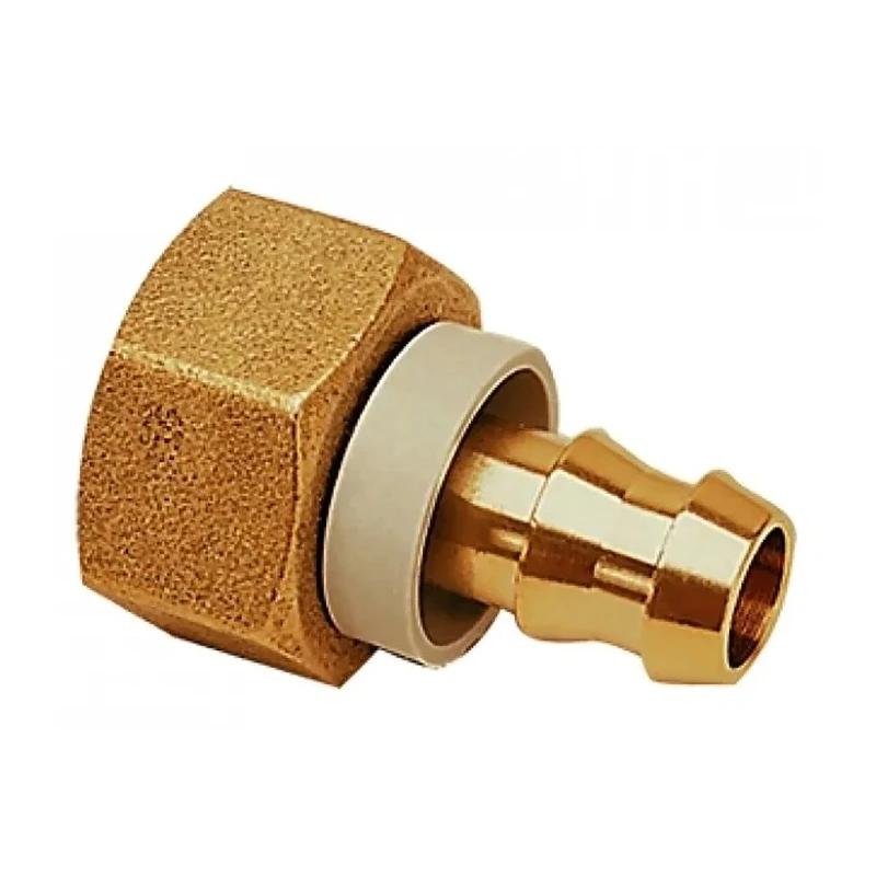 Legris Brass Quick-Acting Barbed Pneumatic Pipe Fitting 1/2 in Metric Male 16 Bar Pressure 0132 18 66