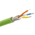 Siemens Cat5 Ethernet Cable 4 Core, Shielded Screened Green PVC Jacket 20 m 100V 6XV1870-2B