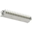 HARTING DIN 41612 Rectangular Connector 48 Way 2.54 mm Pitch Type F Solder 3 Row Male Right Angle 09061486901222