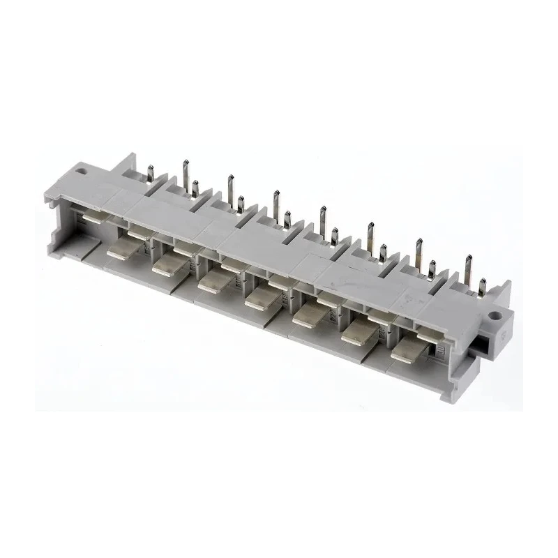 HARTING DIN 41612 15 Way 5.08 mm Pitch Board Connector Type H15 Solder Termination 2 Row Male Right Angle 09061152911222