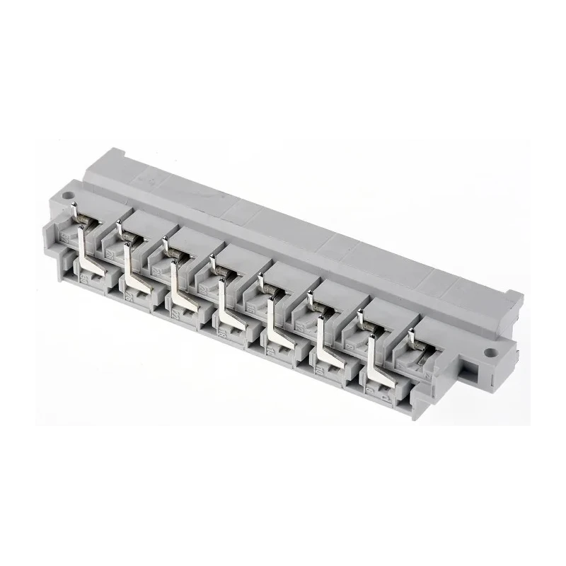 HARTING DIN 41612 15 Way 5.08 mm Pitch Board Connector Type H15 Solder Termination 2 Row Male Right Angle 09061152911222