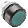 ABB Modular Series Green Momentary Push Button Head 22 mm Cutout Diameter IP66 1SFA611100R1002 MP1-10G