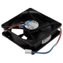 ebm-papst 3400 N Series Axial Fan, 12V DC, 2.2W Power, 2700 RPM, 84 m³/h Air Flow, Ball Bearing, IP20, 92x92x25 mm 
