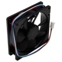 ebm-papst 3400 N Series Axial Fan, 12V DC, 2.2W Power, 2700 RPM, 84 m³/h Air Flow, Ball Bearing, IP20, 92x92x25 mm 