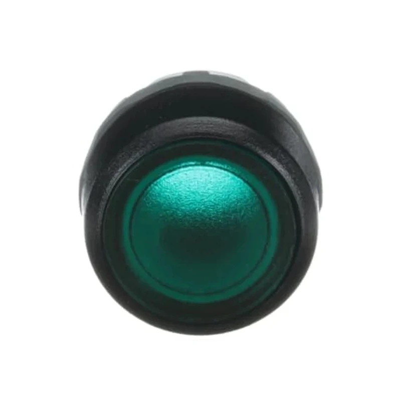 ABB Modular Series Green Momentary Push Button Head, 22 mm Cutout, IP66 1SFA611100R1102 MP1-11G