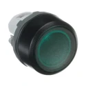 ABB Modular Series Green Momentary Push Button Head, 22 mm Cutout, IP66 1SFA611100R1102 MP1-11G