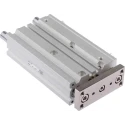 SMC Pneumatic Guided Cylinder 16mm Bore Aluminium Alloy Body Double Acting 1 Mpa Max Operating Pressure 75mm MGPM16-75Z