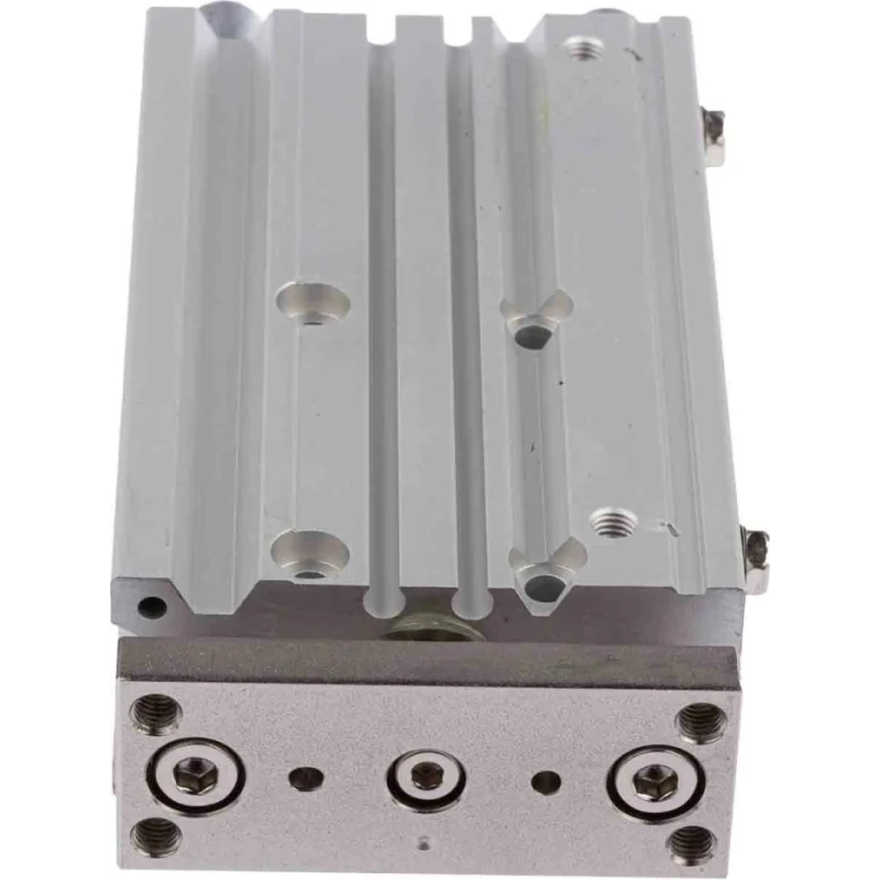 SMC Pneumatic Guided Cylinder 16mm Bore Aluminium Alloy Body Double Acting 1 Mpa Max Operating Pressure 75mm MGPM16-75Z
