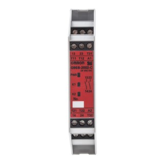 Omron 24V AC/DC Safety Relay with 2 Safety Contacts, DPST Contact Configuration, Manual Reset G9SB