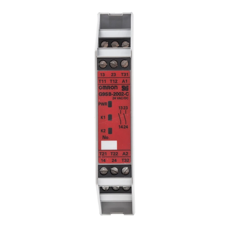 Omron 24V AC/DC Safety Relay with 2 Safety Contacts, DPST Contact Configuration, Manual Reset G9SB