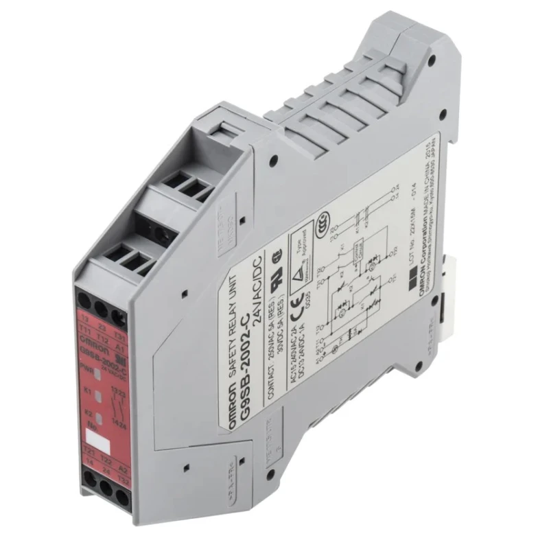 Omron 24V AC/DC Safety Relay with 2 Safety Contacts, DPST Contact Configuration, Manual Reset G9SB
