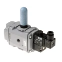 Parker Aluminium Body 3/2 Way Pilot/Spring Actuated Dump Valve 1/2 in Port Size 10 bar Max Pressure P32DA14SCNA2CN