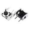 Alps Alpine Grey Tactile Switch Stem 3.85 mm SPST Momentary 50mA 12 V dc Through Hole SKHHLNA010