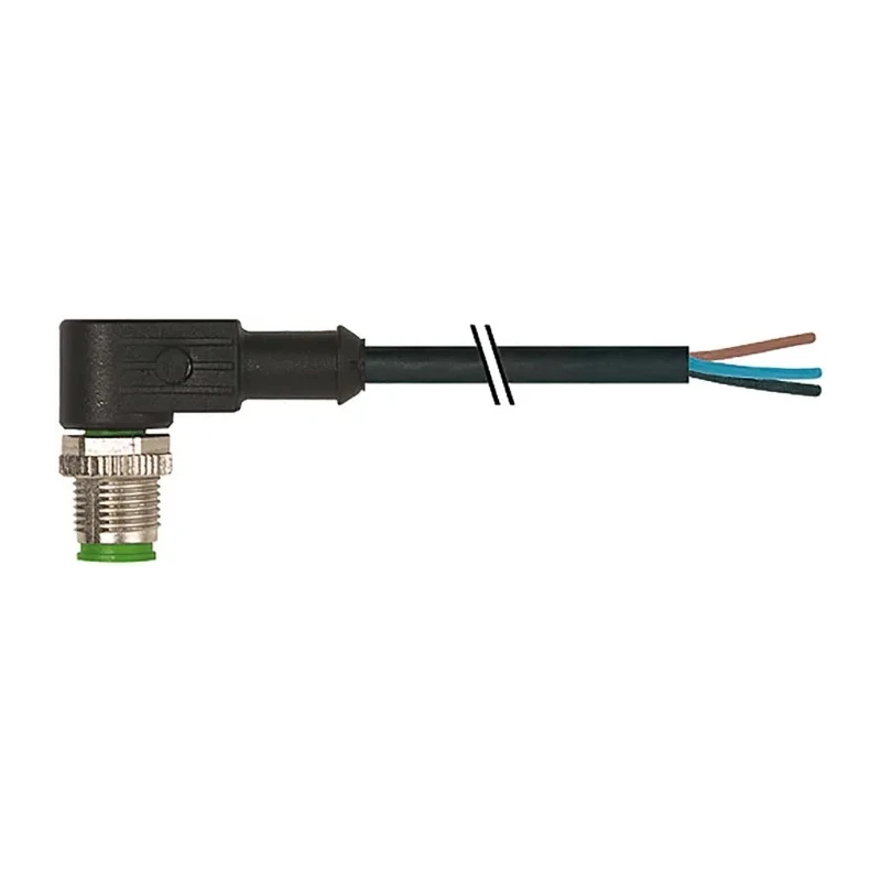 Murrelektronik Limited Sensor Actuator Cable Male 4 Way Right Angle to Unterminated Free End 1.5 m 250V 7000-12101-6340150