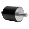 RS PRO M10 x 30 Anti-Vibration Mount Male to Male Bobbin with 146 kg Compression Load, 50 mm Outside Diameter, 50 196-1334