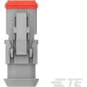 Deutsch Automotive Connector Male Grey Flange 2 Way Crimp Termination DT06-2S-TE81 / 2-2303815-1