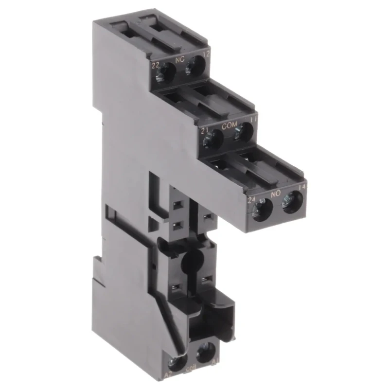 Siemens Relay Socket Snap-On DIN Rail Plug-In Terminal Type RoHS Compliant LZS:RT78726